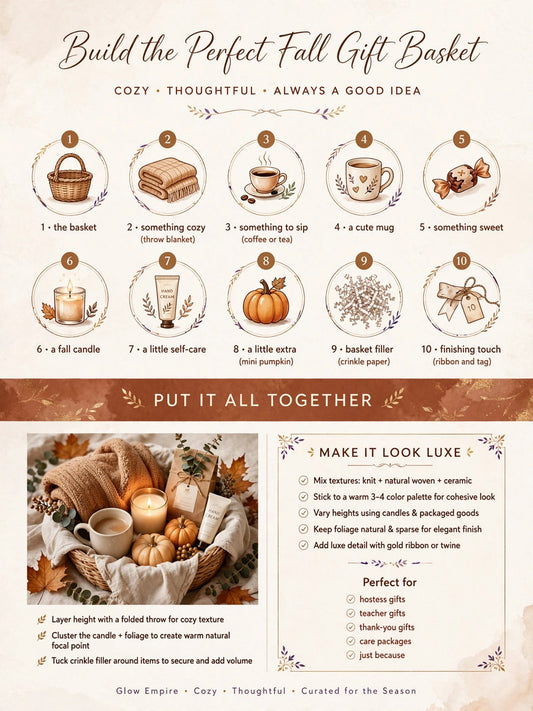 Build the Perfect Fall Gift Basket Guide - 10 step guide