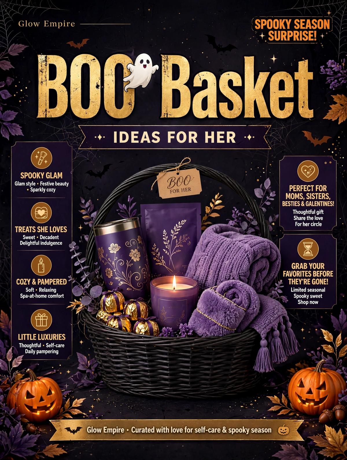 Glow Empire Boo Basket Ideas Bundle