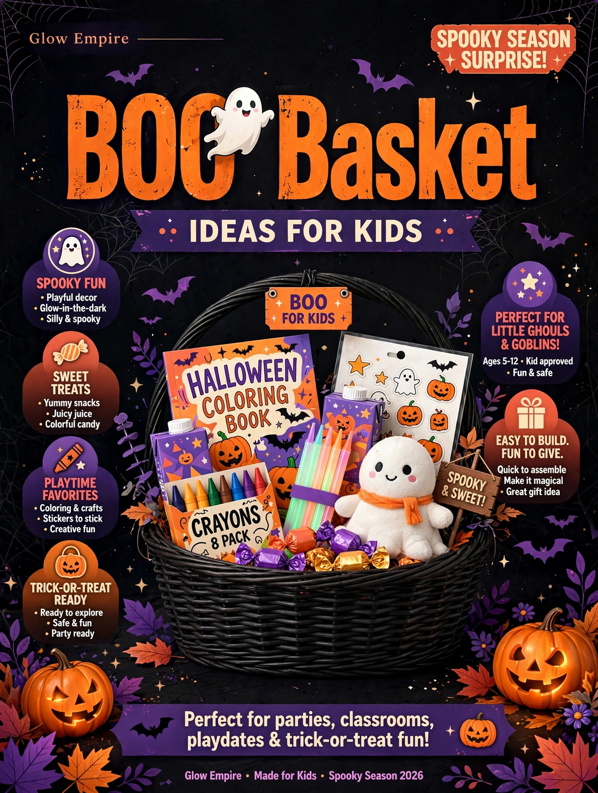 Glow Empire Boo Basket Ideas Bundle