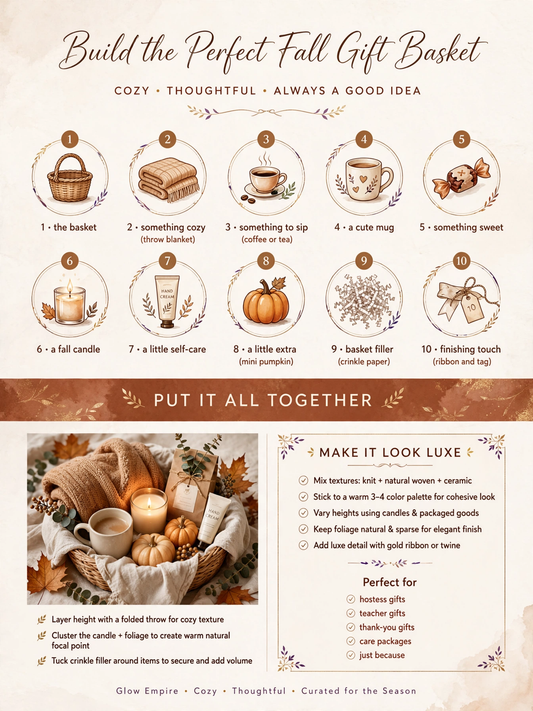 Glow Empire Fall Gift Basket Guide
