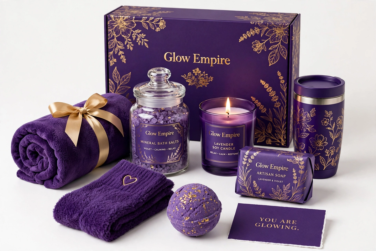 Glow Empire Spa & Bath Gift Set Collection